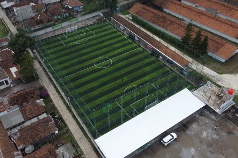 lapangan mini soccer cikajang