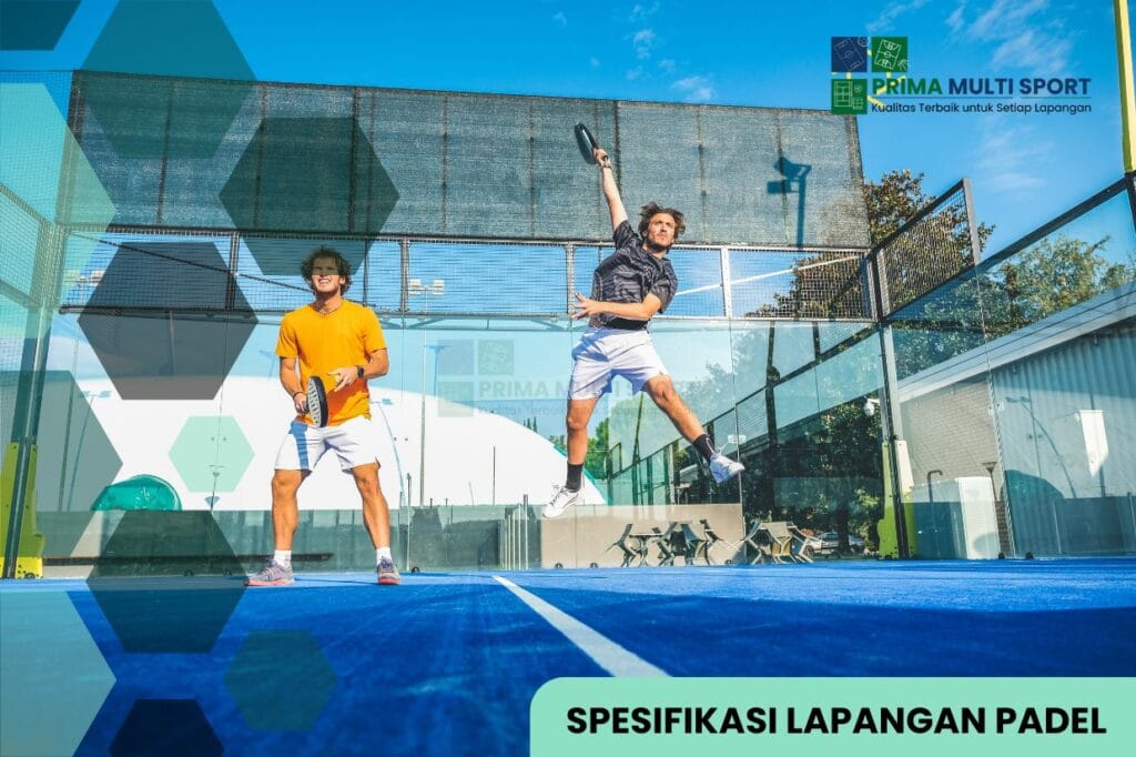 spesifikasi lapangan padel