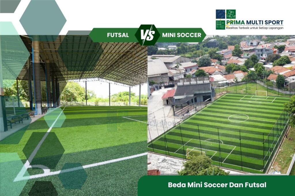 perbedaan mini soccer & Futsal