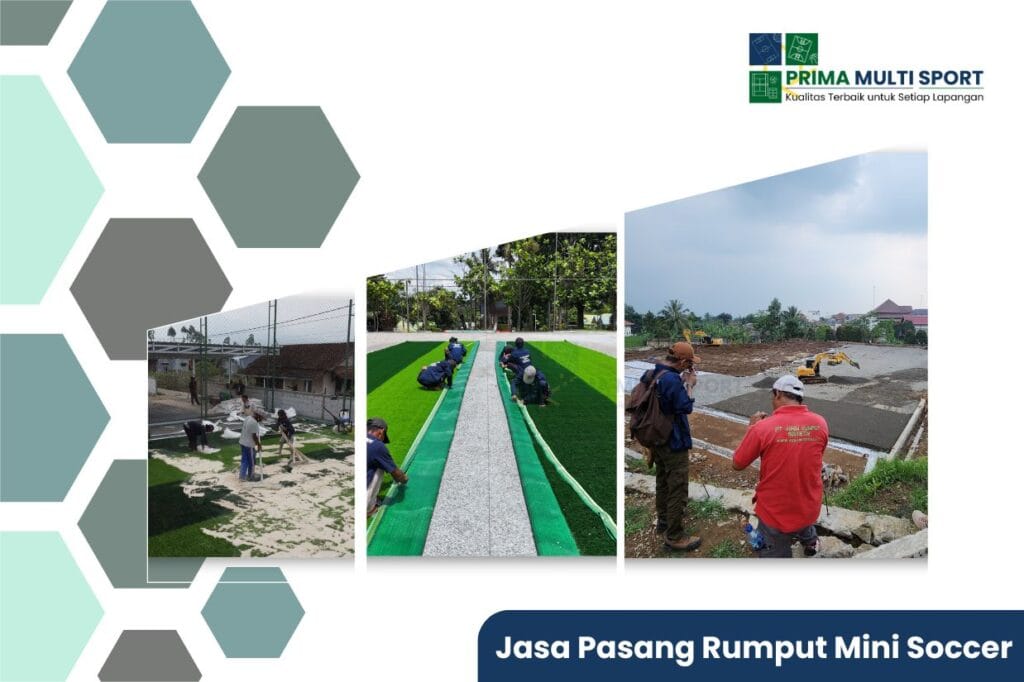 Jasa Pasang Rumput Mini Soccer